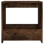 Beistelltisch aus geräuchertem Eichensperrholz, 50 x 26 x 50 cm von vidaXL, Seitentische - Ref: Foro24-826629, Preis: 30,52 €...