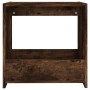 Beistelltisch aus geräuchertem Eichensperrholz, 50 x 26 x 50 cm von vidaXL, Seitentische - Ref: Foro24-826629, Preis: 38,48 €...