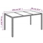 Garden dining set 7 pieces and gray synthetic rattan cushions by vidaXL, Garden sets - Ref: Foro24-3157960, Price: 485,37 €, ...
