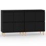 Sideboards 2 Stück schwarzes Sperrholz 60x35x70 cm von vidaXL, Sideboards - Ref: Foro24-3185752, Preis: 146,62 €, Rabatt: %