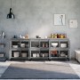 Sideboards 3 Stück betongraues Sperrholz 60x35x70 cm von vidaXL, Sideboards - Ref: Foro24-3185779, Preis: 204,26 €, Rabatt: %