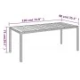 Garden dining set 9 pieces and gray synthetic rattan cushions by vidaXL, Garden sets - Ref: Foro24-3184974, Price: 730,79 €, ...