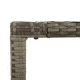 Garden dining set 9 pieces and gray synthetic rattan cushions by vidaXL, Garden sets - Ref: Foro24-3157962, Price: 719,65 €, ...