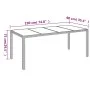 Garden dining set 9 pieces and gray synthetic rattan cushions by vidaXL, Garden sets - Ref: Foro24-3157962, Price: 719,65 €, ...