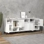 Sideboards 3 Einheiten aus glänzend weißem Sperrholz 60x35x70 cm von vidaXL, Sideboards - Ref: Foro24-3185745, Preis: 174,69 ...