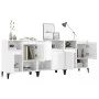Sideboards 3 Einheiten aus glänzend weißem Sperrholz 60x35x70 cm von vidaXL, Sideboards - Ref: Foro24-3185745, Preis: 174,69 ...