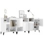 Sideboards 3 Einheiten aus glänzend weißem Sperrholz 60x35x70 cm von vidaXL, Sideboards - Ref: Foro24-3185745, Preis: 176,83 ...