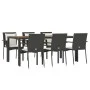 7-piece garden dining set and black synthetic rattan cushions by vidaXL, Garden sets - Ref: Foro24-3157967, Price: 564,45 €, ...