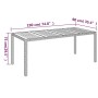 7-piece garden dining set and black synthetic rattan cushions by vidaXL, Garden sets - Ref: Foro24-3157967, Price: 526,59 €, ...