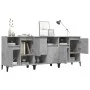 Sideboards 3 Stück betongraues Sperrholz 60x35x70 cm von vidaXL, Sideboards - Ref: Foro24-3185747, Preis: 210,78 €, Rabatt: %