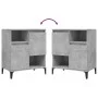 Sideboards 3 Stück betongraues Sperrholz 60x35x70 cm von vidaXL, Sideboards - Ref: Foro24-3185747, Preis: 210,78 €, Rabatt: %