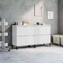Sideboards 2 Stück weißes Sperrholz 60x35x70 cm von vidaXL, Sideboards - Ref: Foro24-3185759, Preis: 125,37 €, Rabatt: %