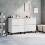Sideboards 2 Stück weißes Sperrholz 60x35x70 cm von vidaXL, Sideboards - Ref: Foro24-3185759, Preis: 127,22 €, Rabatt: %