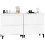 Sideboards 2 Stück weißes Sperrholz 60x35x70 cm von vidaXL, Sideboards - Ref: Foro24-3185759, Preis: 125,37 €, Rabatt: %