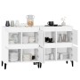 Sideboards 2 Stück weißes Sperrholz 60x35x70 cm von vidaXL, Sideboards - Ref: Foro24-3185759, Preis: 127,22 €, Rabatt: %
