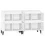 Sideboards 2 Stück weißes Sperrholz 60x35x70 cm von vidaXL, Sideboards - Ref: Foro24-3185759, Preis: 125,37 €, Rabatt: %