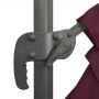 Cantilever parasol with burgundy red LEDs 400x300 cm by vidaXL, Umbrellas - Ref: Foro24-319933, Price: 258,35 €, Discount: %