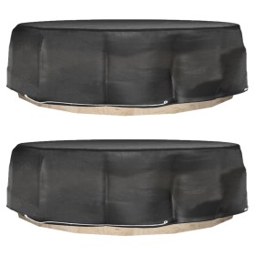 Garden furniture cover 2 pcs 8 eyelets round Ø188x50 cm by vidaXL, Garden furniture covers - Ref: Foro24-3155384, Price: 43,0...
