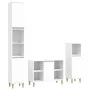 Juego de muebles de baño 3 pzas madera contrachapada blanco de vidaXL, Muebles de baño - Ref: Foro24-3185613, Precio: 193,03 ...