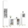 Juego de muebles de baño 3 pzas madera contrachapada blanco de vidaXL, Muebles de baño - Ref: Foro24-3185613, Precio: 193,03 ...