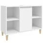 Juego de muebles de baño 3 pzas madera contrachapada blanco de vidaXL, Muebles de baño - Ref: Foro24-3185613, Precio: 193,03 ...