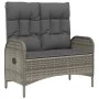 5-piece garden dining set with gray synthetic rattan cushions by vidaXL, Garden sets - Ref: Foro24-3185087, Price: 577,55 €, ...