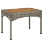5-teiliges Garten-Esszimmerset mit synthetischen Rattankissen grau von vidaXL, Gartensets - Ref: Foro24-3185087, Preis: 564,0...