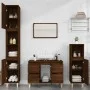 3-piece bathroom furniture set made of brown oak plywood by vidaXL, Bathroom furniture - Ref: Foro24-3185604, Price: 211,80 €...