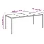 Garden dining set 7 pieces and gray synthetic rattan cushions by vidaXL, Garden sets - Ref: Foro24-3184985, Price: 523,46 €, ...