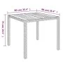5-teiliges Gartenmöbel-Set mit schwarzen synthetischen Rattankissen von vidaXL, Gartensets - Ref: Foro24-3185012, Preis: 378,...