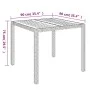 3-piece garden dining set with black synthetic rattan cushions by vidaXL, Garden sets - Ref: Foro24-3185074, Price: 431,51 €,...