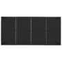 7-teiliges Garten-Essset und schwarze Kissen aus synthetischem Rattan von vidaXL, Gartensets - Ref: Foro24-3185003, Preis: 46...