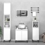 Juego de muebles de baño 3 pzas madera contrachapada blanco de vidaXL, Muebles de baño - Ref: Foro24-3185589, Precio: 191,82 ...