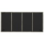 Garten-Essgruppe 9-teilig und graue synthetische Rattankissen von vidaXL, Gartensets - Ref: Foro24-3185010, Preis: 614,17 €, ...