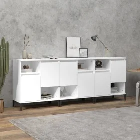 3 Stk. Sperrholz Sideboards weiß 60x35x70 cm von vidaXL, Sideboards - Ref: Foro24-3185743, Preis: 168,89 €, Rabatt: %