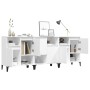 3 Stk. Sperrholz Sideboards weiß 60x35x70 cm von vidaXL, Sideboards - Ref: Foro24-3185743, Preis: 171,00 €, Rabatt: %
