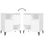 3 Stk. Sperrholz Sideboards weiß 60x35x70 cm von vidaXL, Sideboards - Ref: Foro24-3185743, Preis: 168,89 €, Rabatt: %