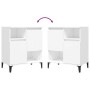 3 Stk. Sperrholz Sideboards weiß 60x35x70 cm von vidaXL, Sideboards - Ref: Foro24-3185743, Preis: 171,00 €, Rabatt: %