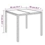5-piece garden dining set with gray synthetic rattan cushions by vidaXL, Garden sets - Ref: Foro24-3185024, Price: 671,67 €, ...
