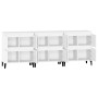 Sideboards 3 pcs white plywood 60x35x70 cm by vidaXL, Sideboards - Ref: Foro24-3185775, Price: 189,22 €, Discount: %