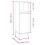 3-teiliges Badezimmermöbelset aus weißem Sperrholz von vidaXL, Badezimmermöbel - Ref: Foro24-3185621, Preis: 196,17 €, Rabatt: %
