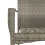 3-piece garden dining set with gray synthetic rattan cushions by vidaXL, Garden sets - Ref: Foro24-3184993, Price: 232,42 €, ...