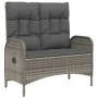 4-piece garden dining set with gray PE rattan cushions by vidaXL, Garden sets - Ref: Foro24-3185083, Price: 418,19 €, Discoun...