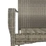 3-piece garden dining set with gray synthetic rattan cushions by vidaXL, Garden sets - Ref: Foro24-3184981, Price: 214,53 €, ...