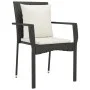 7-piece garden dining set and black synthetic rattan cushions by vidaXL, Garden sets - Ref: Foro24-3157954, Price: 540,92 €, ...