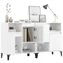 Sideboards 2 Stk. Sperrholz glänzend weiß 60x35x70 cm von vidaXL, Sideboards - Ref: Foro24-3185729, Preis: 117,25 €, Rabatt: %