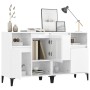 Sideboards 2 Stk. Sperrholz glänzend weiß 60x35x70 cm von vidaXL, Sideboards - Ref: Foro24-3185729, Preis: 118,70 €, Rabatt: %