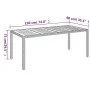 Garden dining set 9 pieces and gray synthetic rattan cushions by vidaXL, Garden sets - Ref: Foro24-3185022, Price: 605,42 €, ...