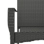 Set comedor de jardín 3 pzas con cojines ratán sintético negro de vidaXL, Conjuntos de jardín - Ref: Foro24-3157951, Precio: ...