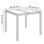 Set comedor de jardín 3 pzas con cojines ratán sintético negro de vidaXL, Conjuntos de jardín - Ref: Foro24-3157951, Precio: ...